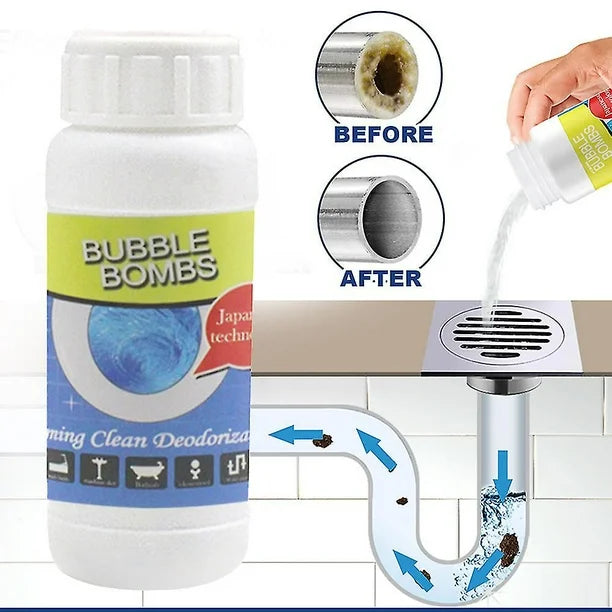 🚿🧼 POLVO DESTAPADOR DE TUBERÍAS