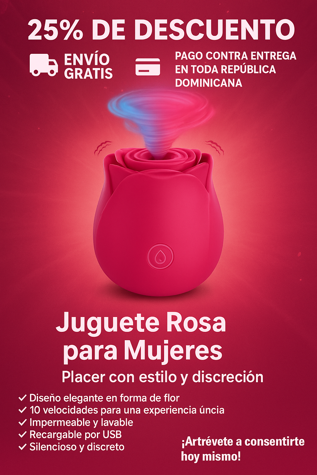 JUGUETE ROSA PARA MUJERES