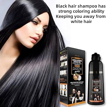 SHAMPO ANTI-CANA NEGRO CON COLAGENO Y ACEITE ARGAN
