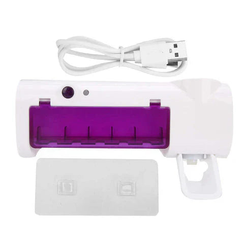 Dispensador y Esterilizador de Cepillos de Dientes