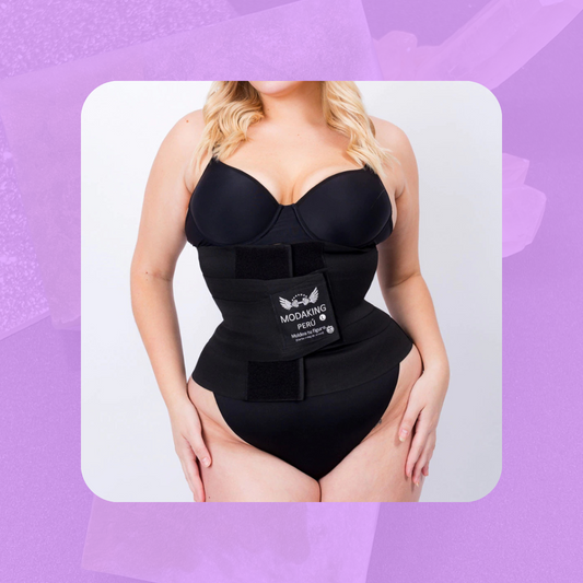 Faja Moda Reloj de Arena – Talla XS, S, M, L, XL Negro