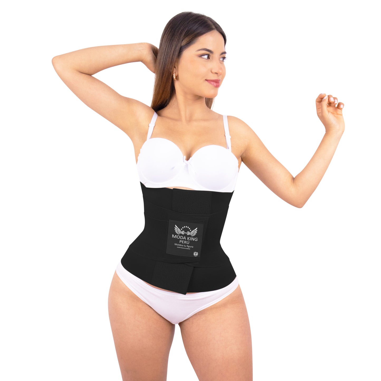 Faja Moda Reloj de Arena – Talla XS, S, M, L, XL Negro